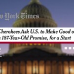 Cherokee Nation waits to see if Congress will make good on a 200-year-old promise