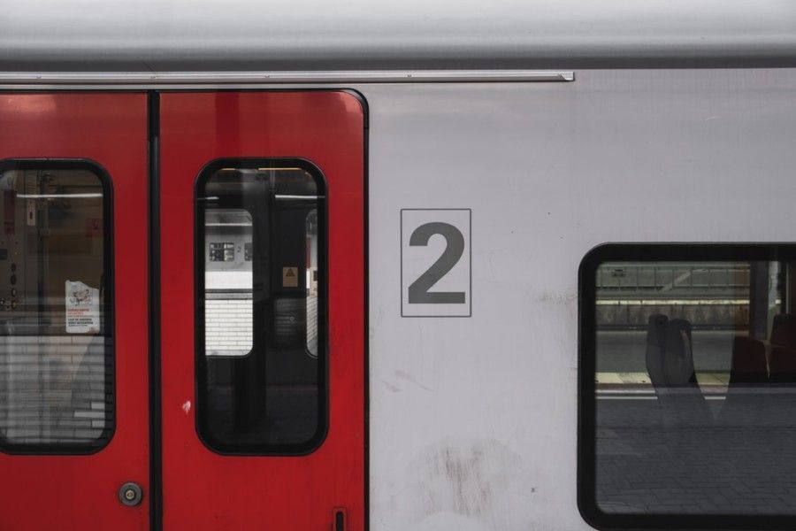 white-and-red-train-with-doors-closed